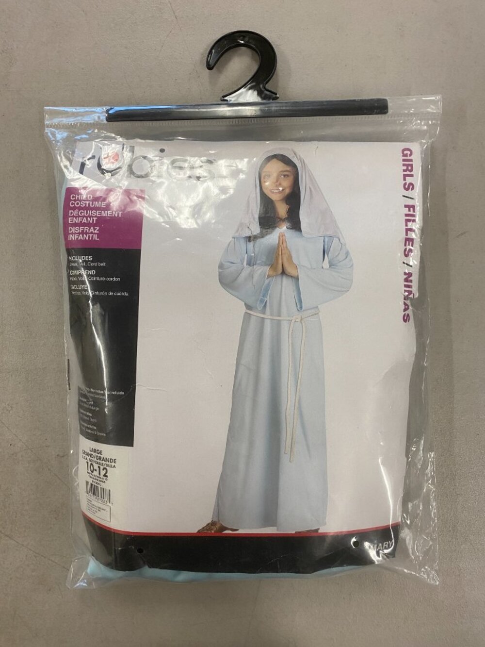 Mary Child Costume (Large 10-12) - Picture 5 of 7